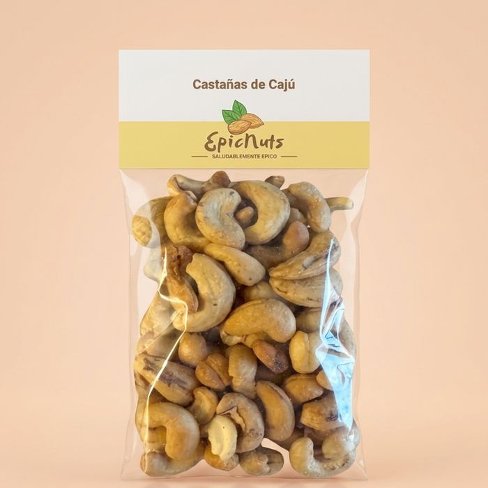 Castañas de Cajú EpicNuts, bolsa de 90 gramos